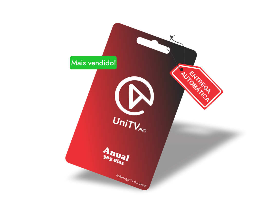 Recarga UniTV 365 Dias