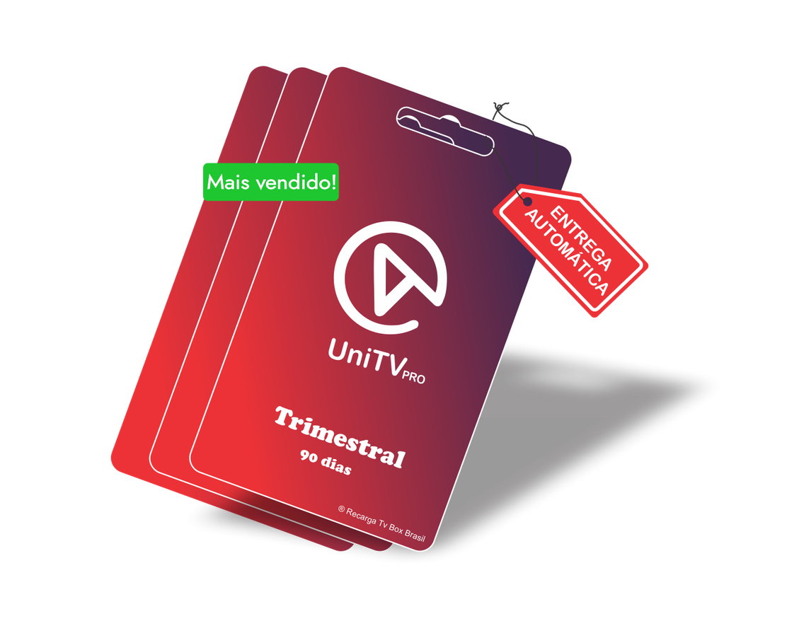 Recarga UniTV 90 Dias